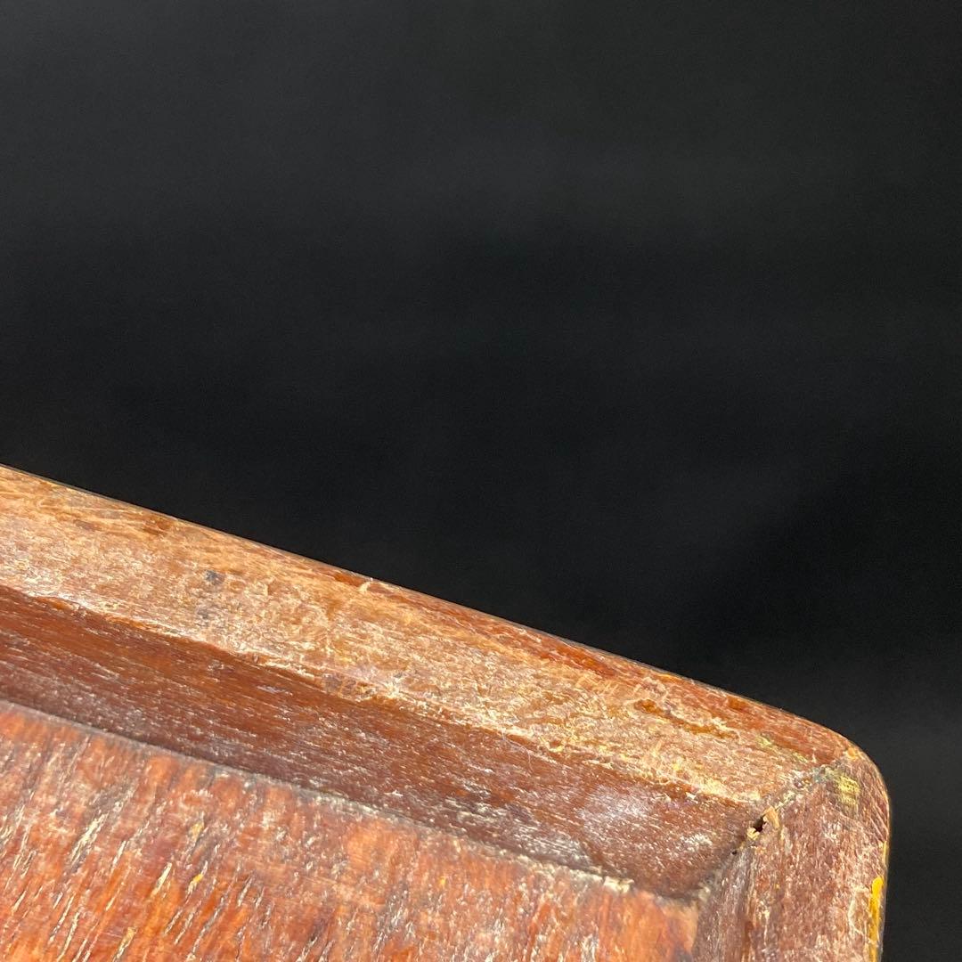 専用中国清時代光緒年製鴻書堂蔵本鼈甲箱硯石　10.5×8×3.1㎝(硯箱)トトサ