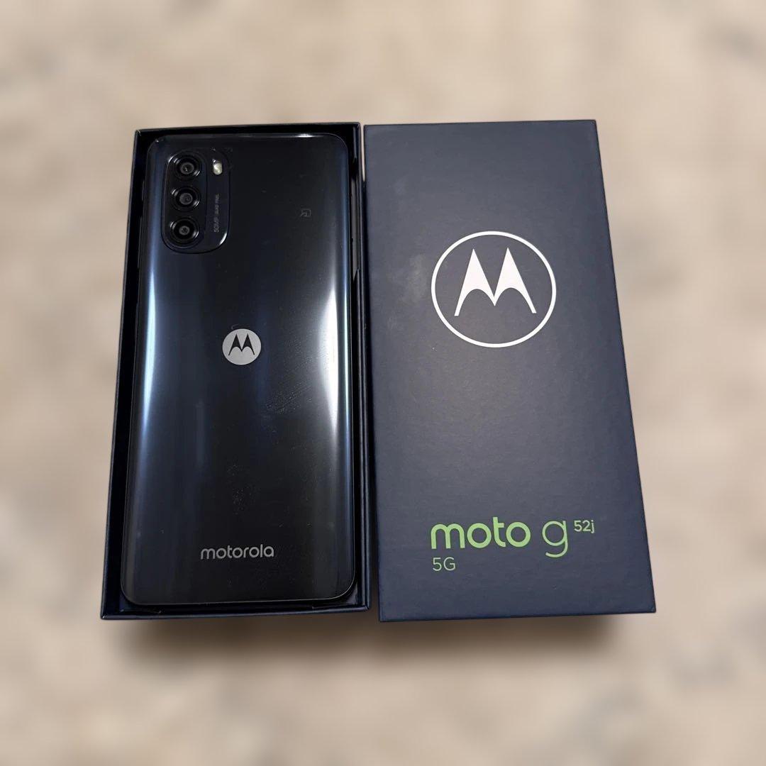 スマートフォン本体 Motorola moto g52j by IIJmio