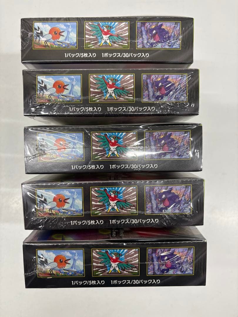 ポケモンカード　ムニキスゼロ5BOX【新品未開封シュリンク付き】