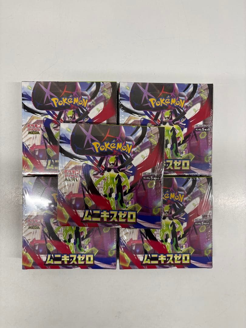 ポケモンカード　ムニキスゼロ5BOX【新品未開封シュリンク付き】