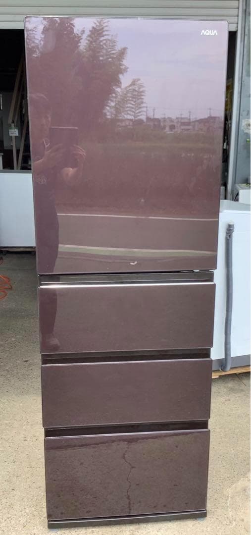 AQUA アクア 4ドア冷蔵庫 AQR-VZ43K(T) 430L 2021年製
