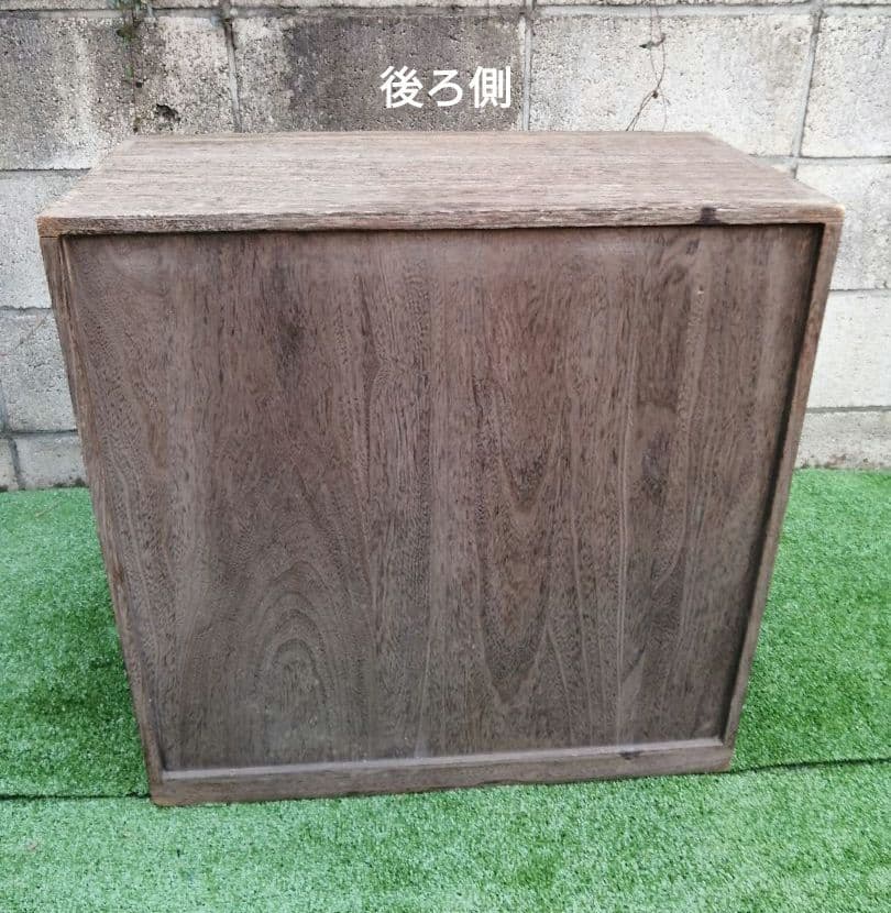 希少　浅草箱長　手許タンス　小箪笥　桐　受注生産　小型チェスト　匿名配送
