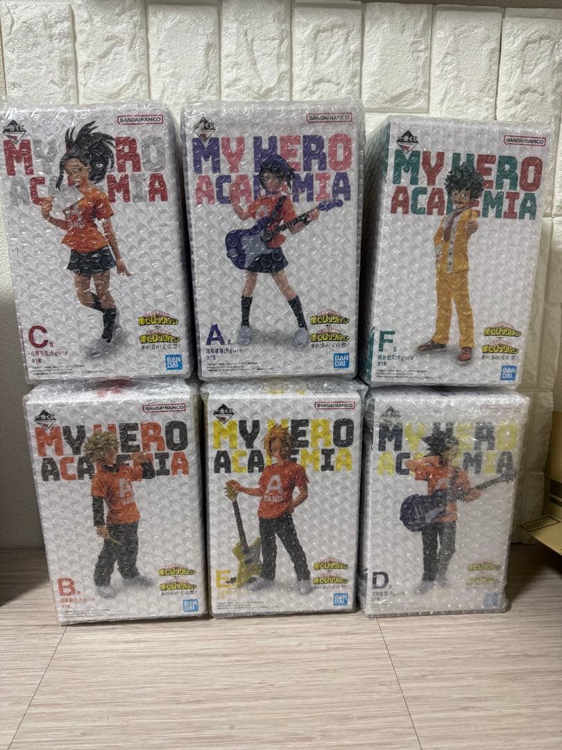 一番くじ　ヒロアカ　僕のヒーローアカデミア　文化祭フィギュア