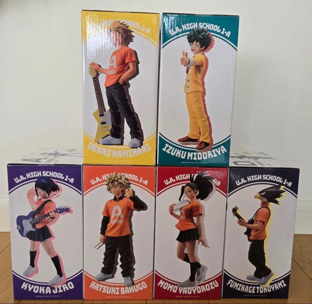 一番くじ　ヒロアカ　僕のヒーローアカデミア　文化祭フィギュア