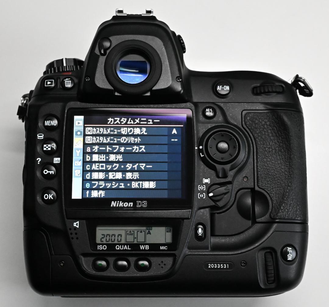 デジタルカメラ Nikon D3