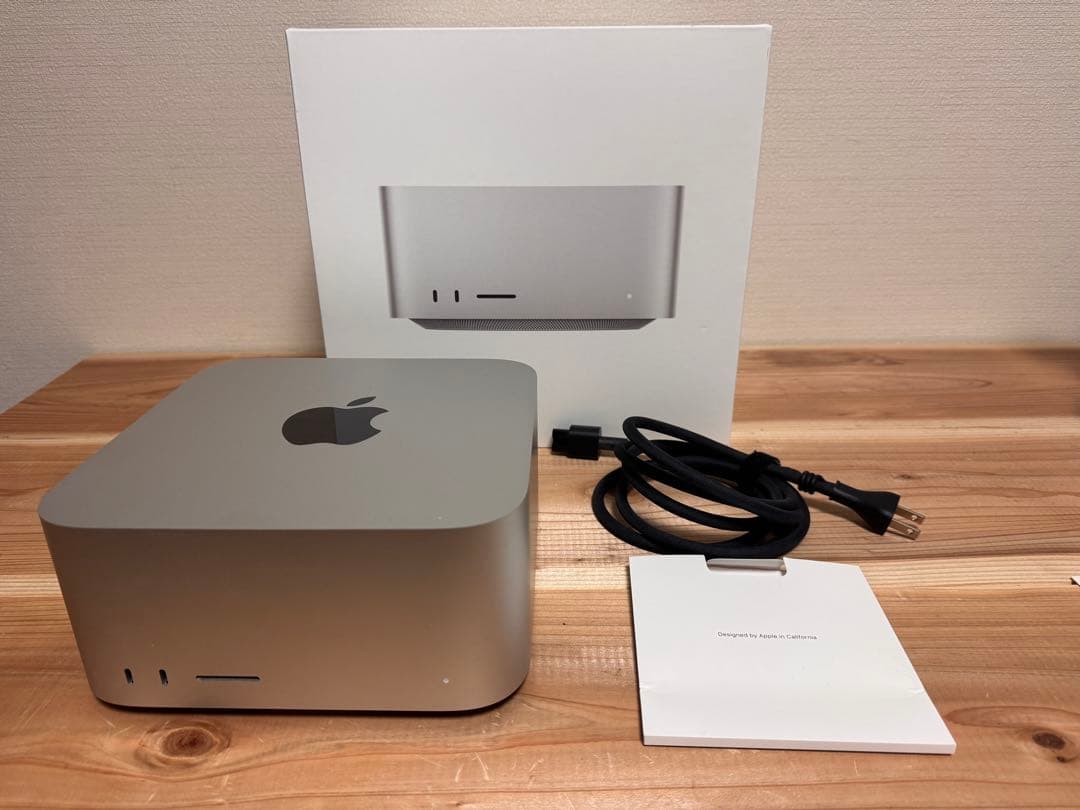 Apple Mac Studio M2 MAX 1TB SSD 96GBメモリ