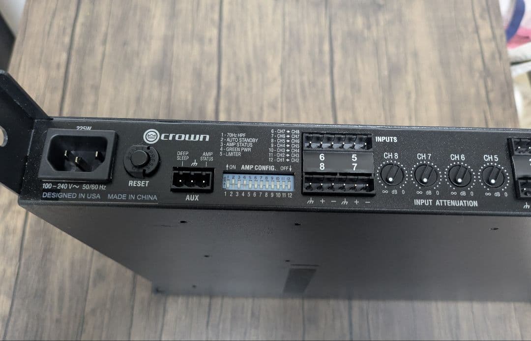 CROWN CT8150 DRIVECORE パワーアンプ 音響機器