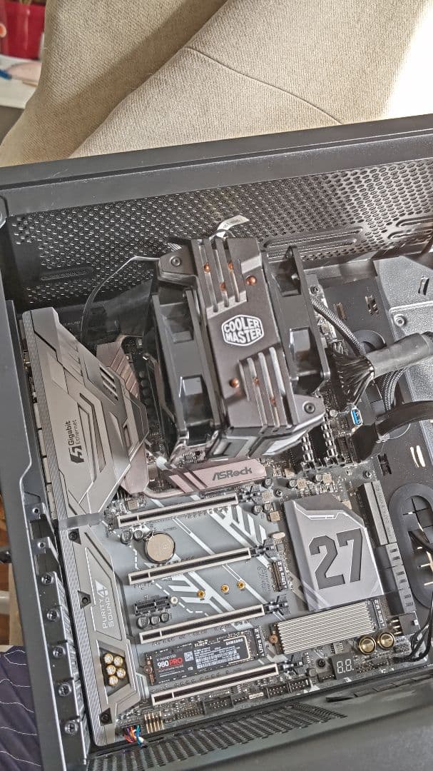 z270Asrock Supercarrier+クーラー+ケース