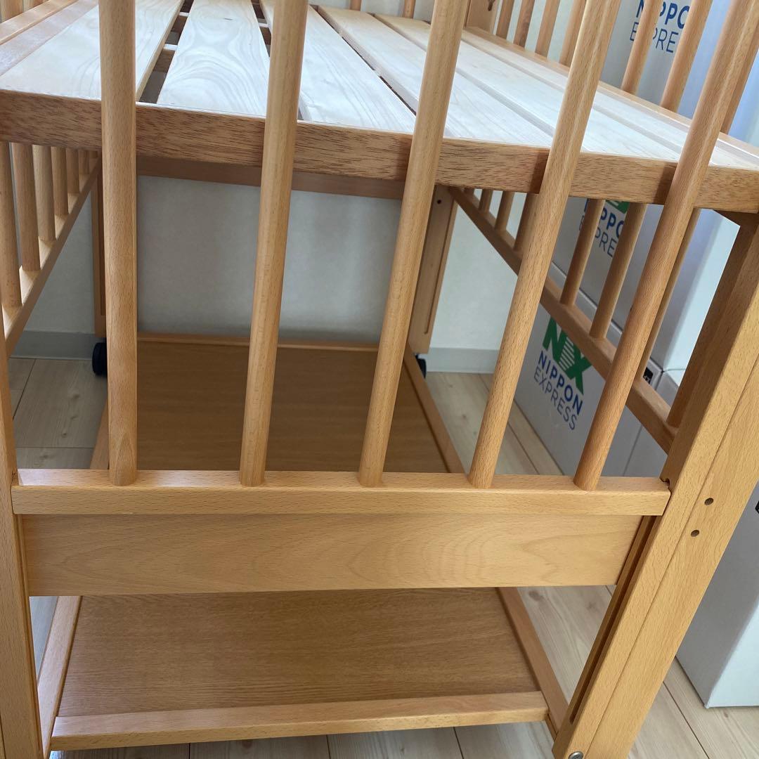 堀*美様 ベビーベッド ミニ サワベビー ハイタイプ