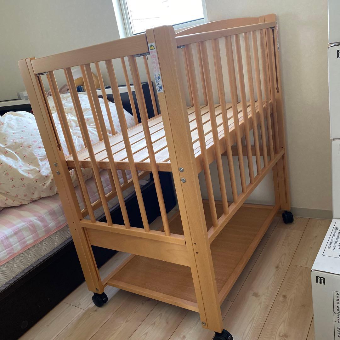 堀*美様 ベビーベッド ミニ サワベビー ハイタイプ