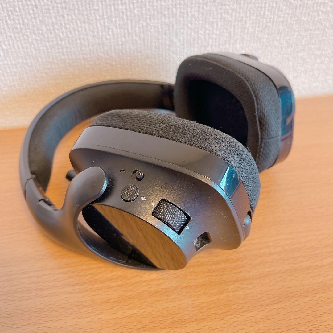 ゲーミングヘッドセット Logicool G 折り畳み式 マイク付き ブラック