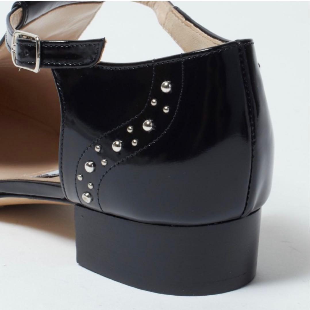 さすけ様用★新品NEBULONI スタッズ付きブラックローファー 74800円