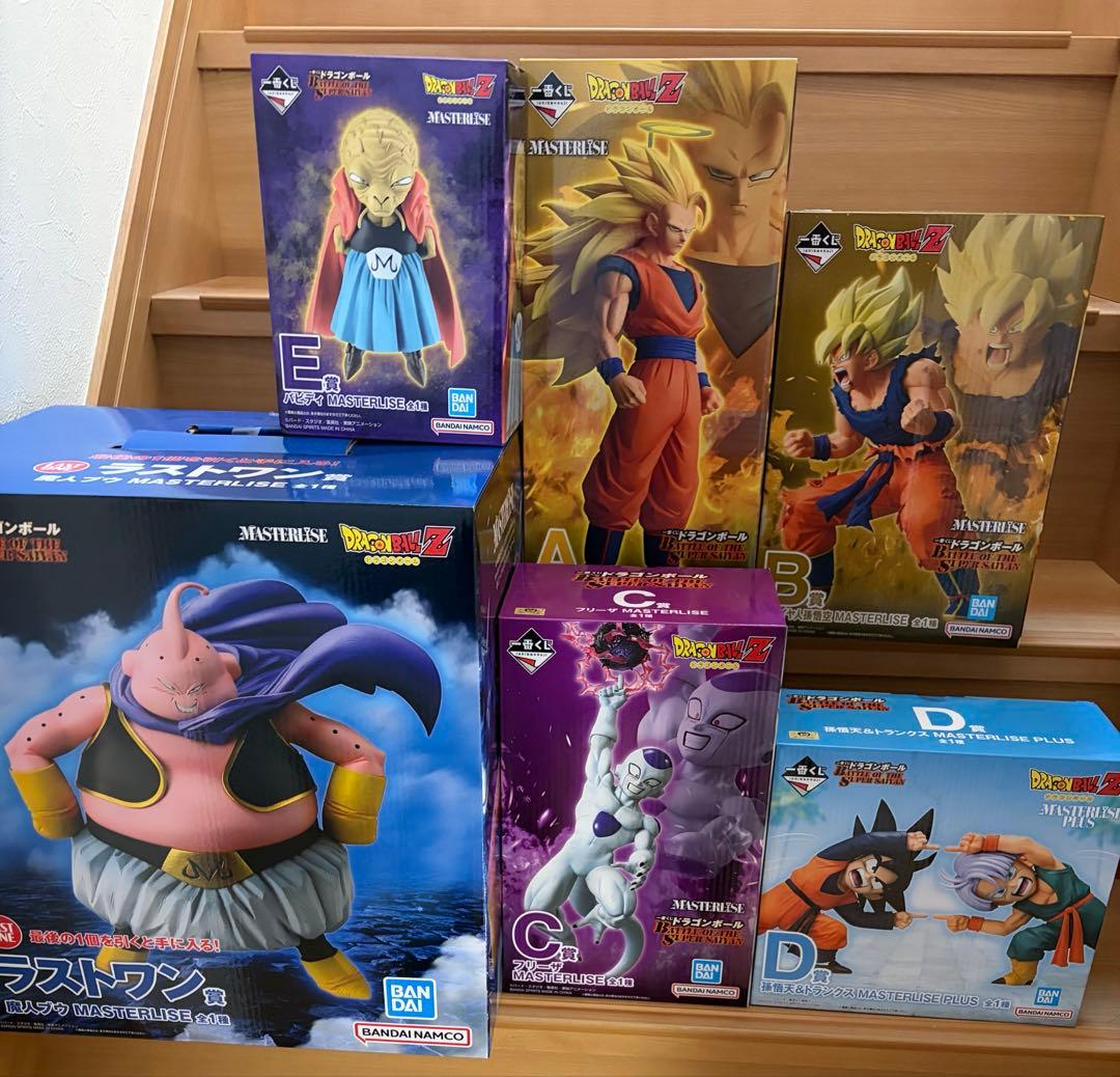 一番くじ　ドラゴンボール　 A賞B賞C賞D賞 E賞ラストワン賞 全6種フルコンプ