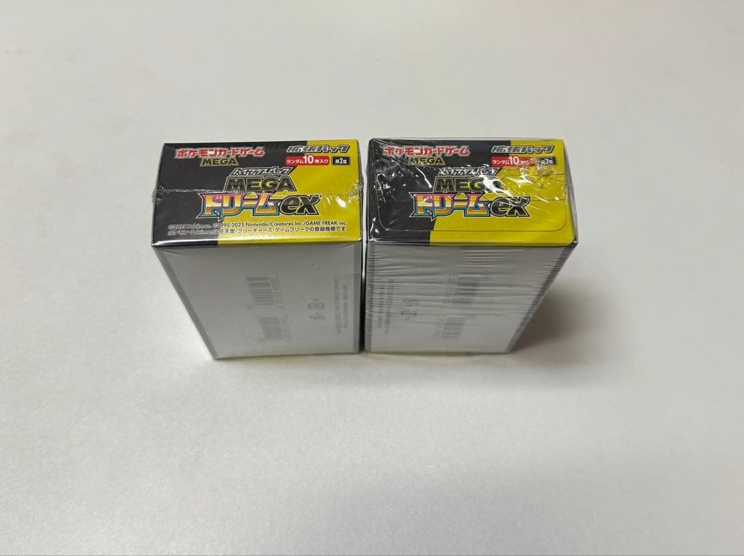 ポケモンカードゲーム MEGAドリームEX 2BOXシュリンク付