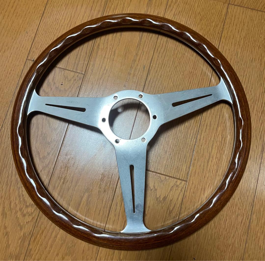ステアリング ハンドル NARDI 368mm ディープコーン 旧車 ウッド
