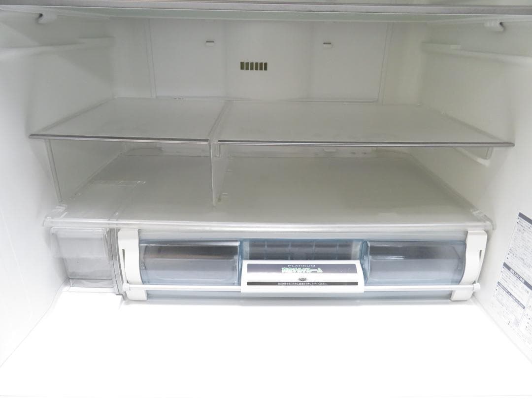 名古屋市内 近郊送料無料 日立 6ドア 冷凍冷蔵庫 665L クリスタルミラー