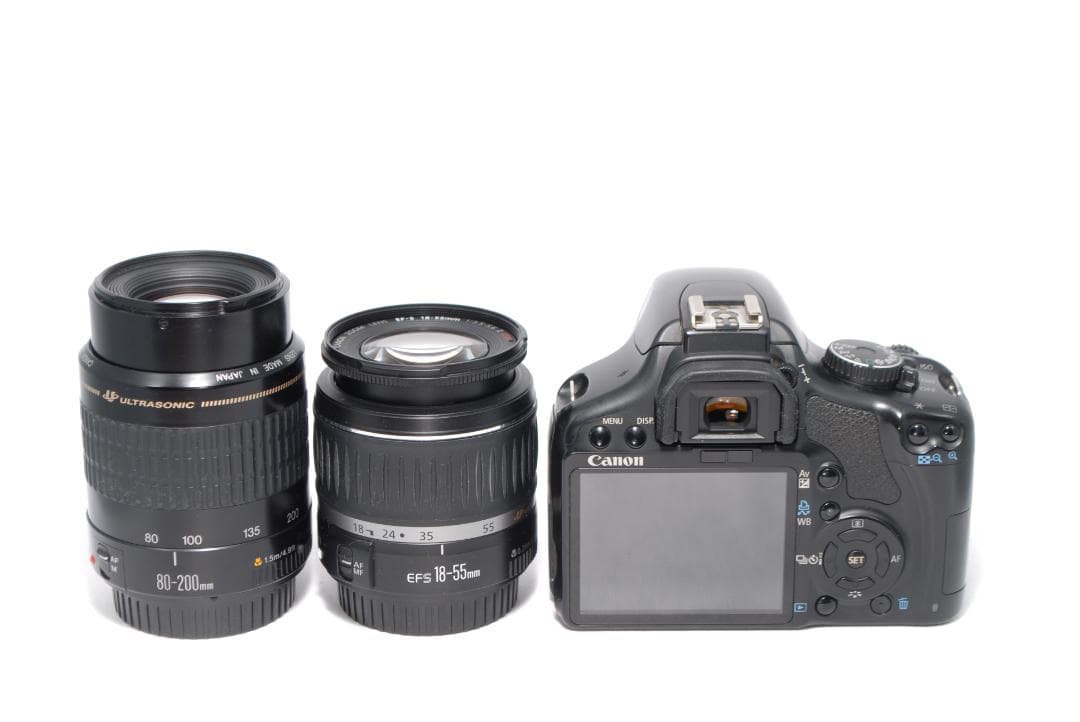✨Canon kiss X2✨Wレンズキット✨初心者✨望遠✨一眼レフ