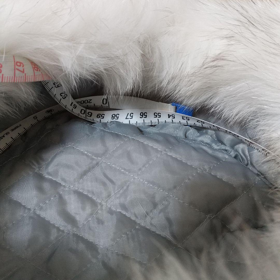 ニチロ毛皮 ブルーフォックス 帽子 ロシアンハット 未使用