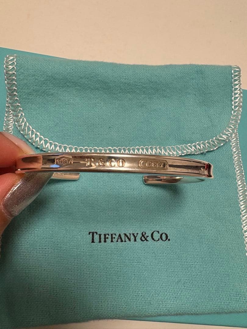Tiffany & Co. 925シルバーバングル ティファニー 1837 カフ