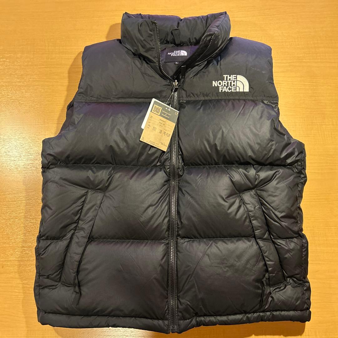 未使用　THE NORTH FACE 黒ダウンベスト