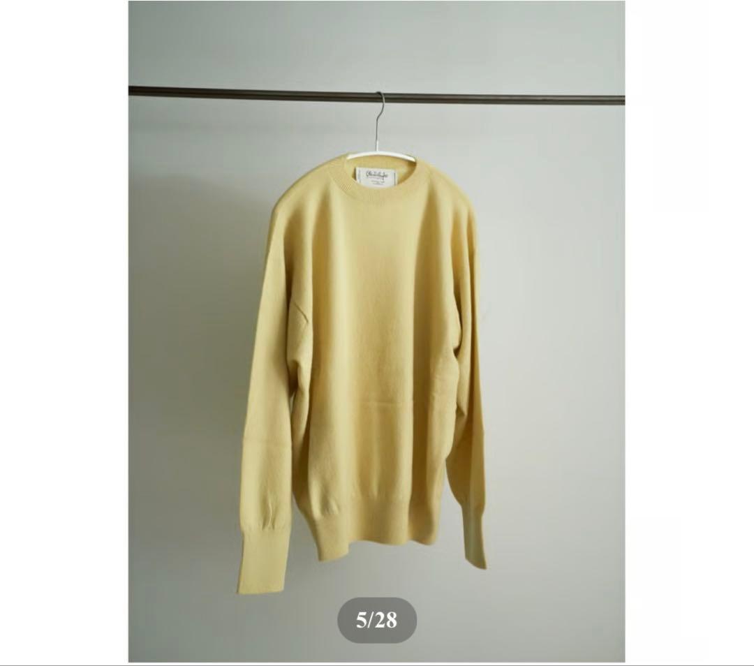 トップス Olde H & Daughter AGED CASHMERE CREW