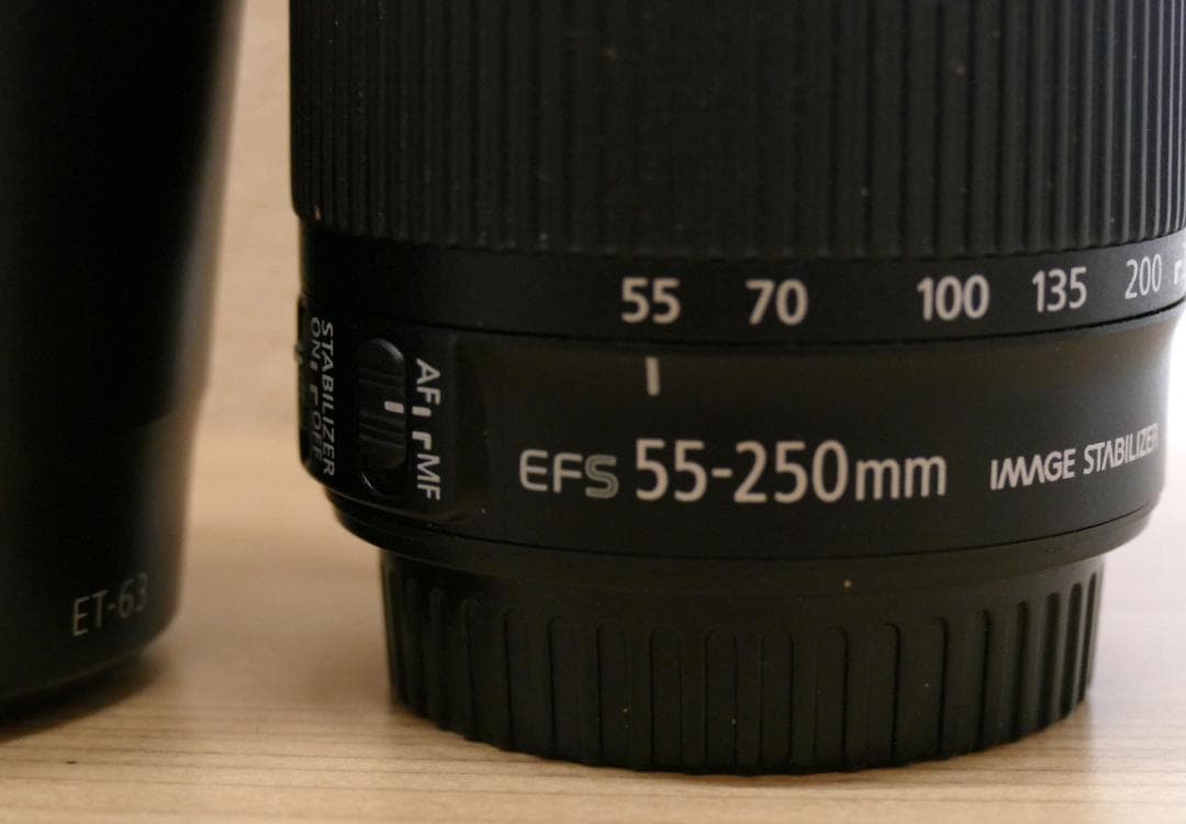 Canon EF-S 55-250mm f4-5.6 IS STM【ジャンク品】