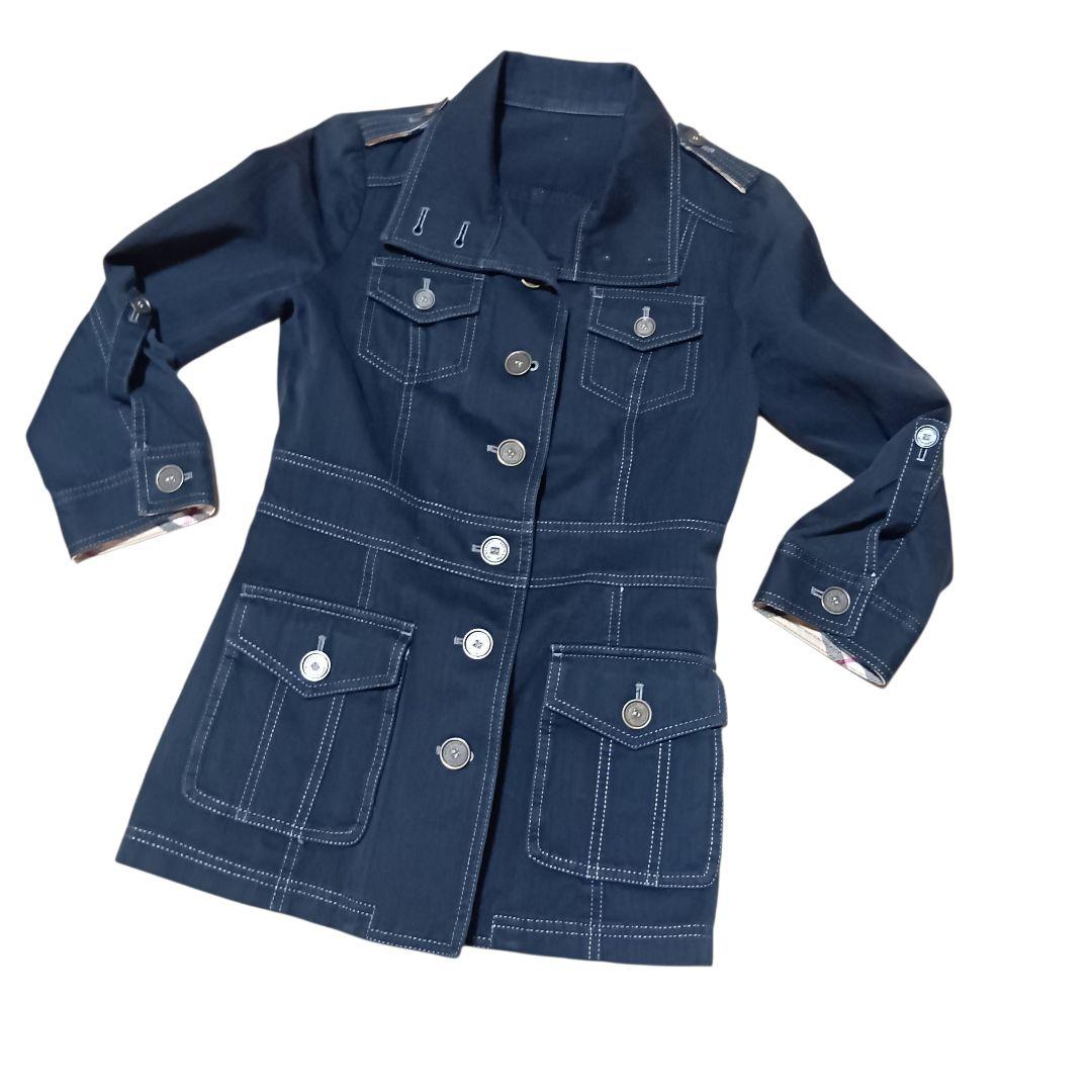 BURBERRY　バーバリー　ジャケット　レディース　Sサイズ　ブラック　デニム