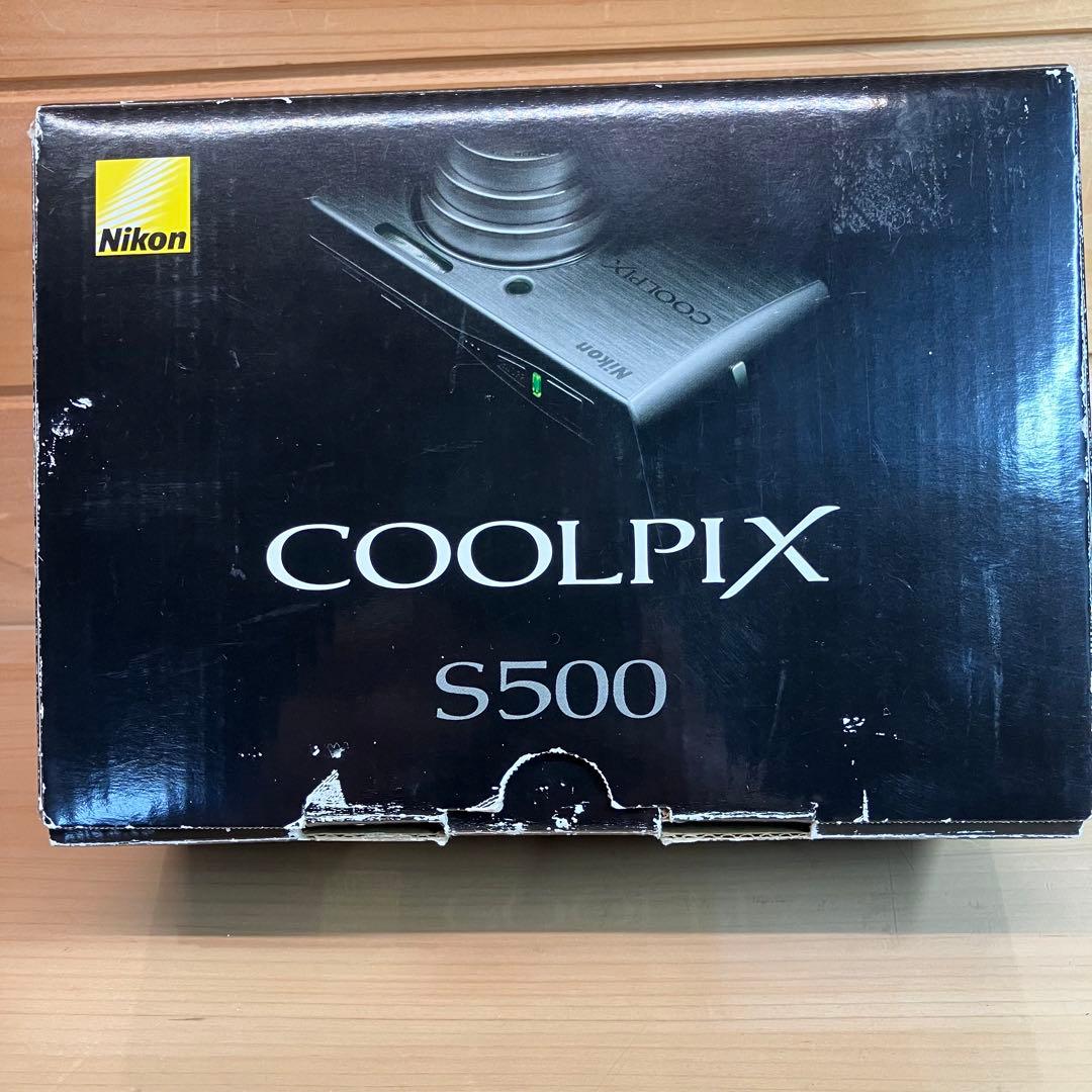 Nikon COOLPIX S500 コンパクトデジタルカメラ ニコン ブラック