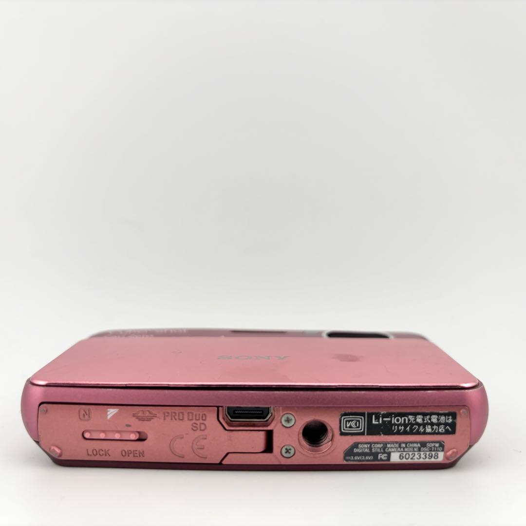 【完動品】SONY Cyber-shot DSC-T110 ピンク　動作保証