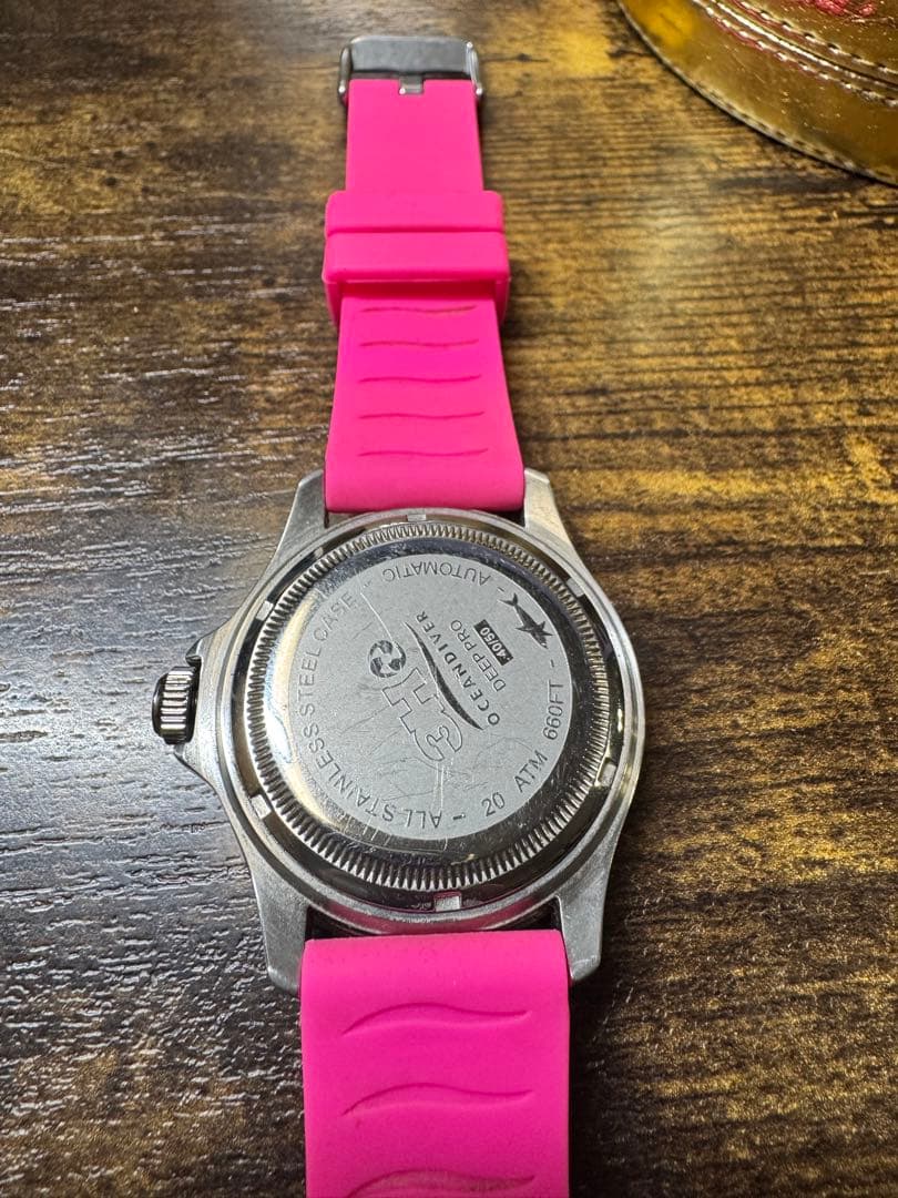 トレアッカ イタリア 3H ITALIA 腕時計 ラバーベルト 替ベルト付き