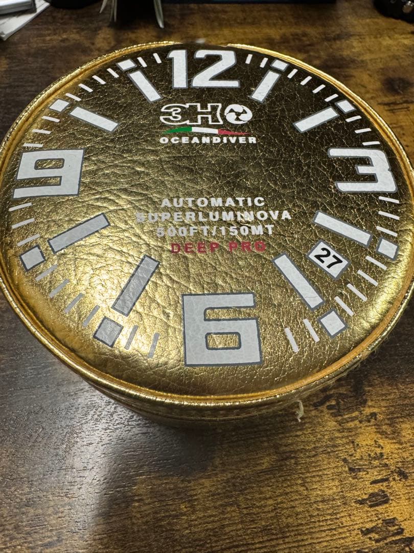 トレアッカ イタリア 3H ITALIA 腕時計 ラバーベルト 替ベルト付き