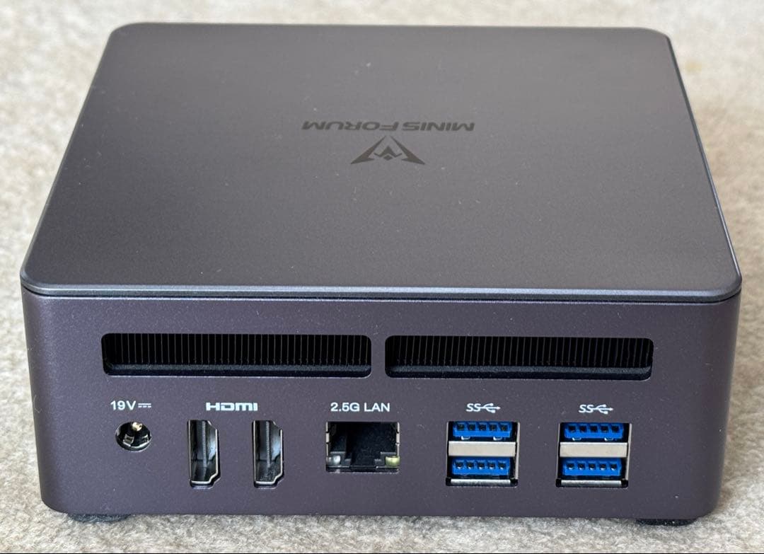 ミニPC MINISFORUM UM790Pro