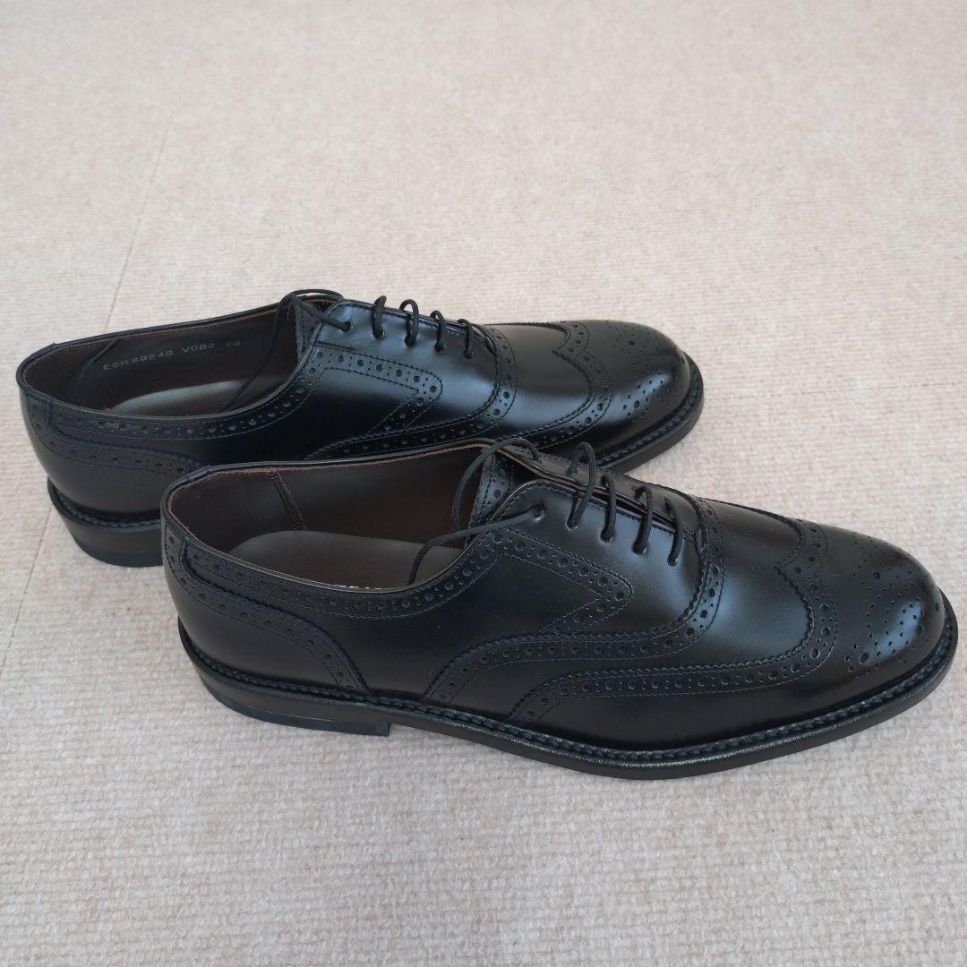 REGALブラックウィングチップドレスシューズ