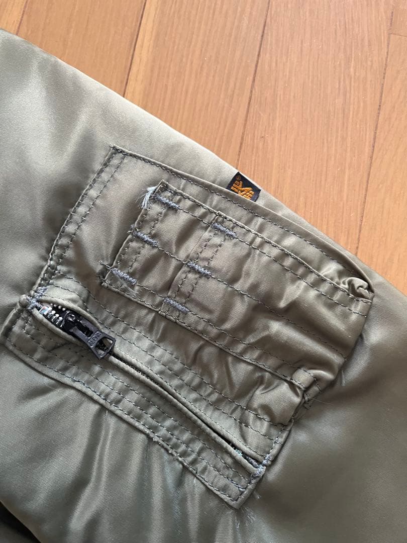 アルファ　cwu45p 90s フライトジャケット