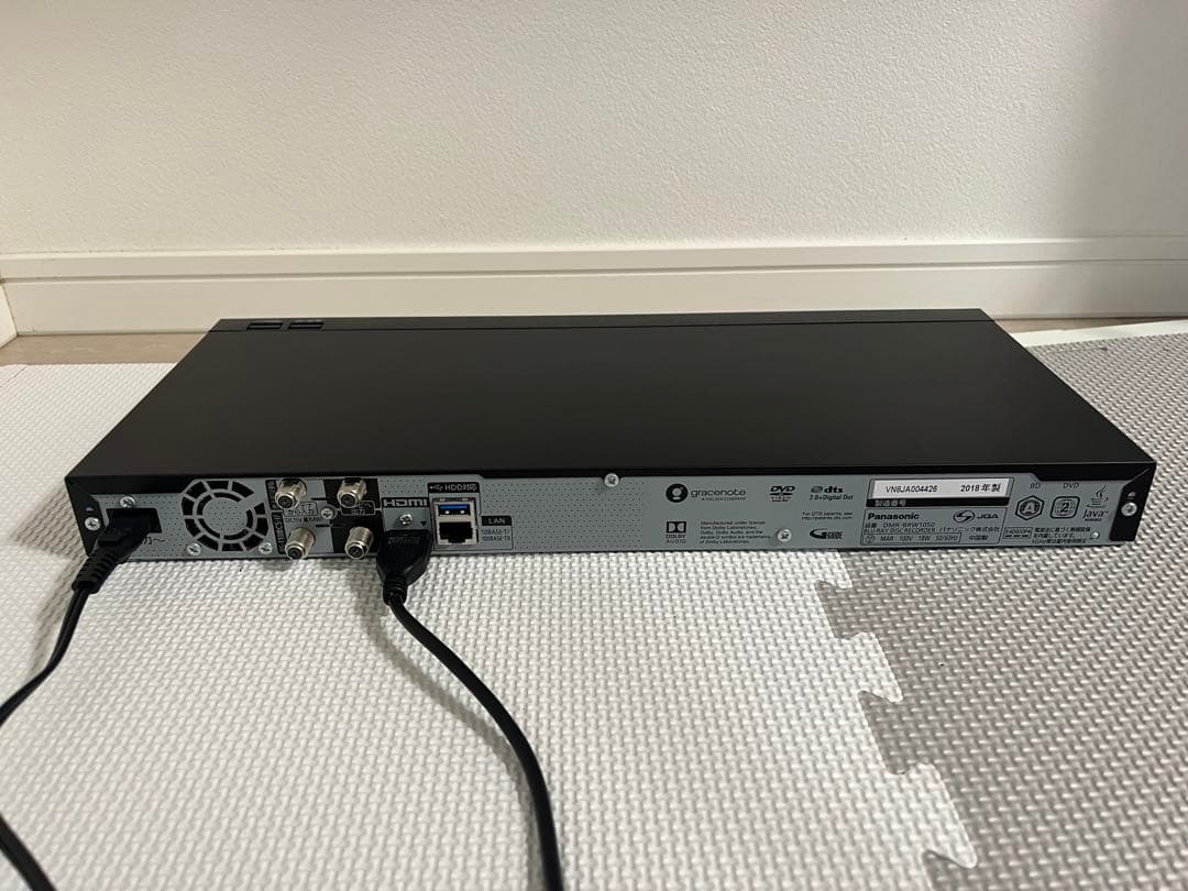 【美品】[値下げ] Panasonic DIGA 2チューナー/1TB