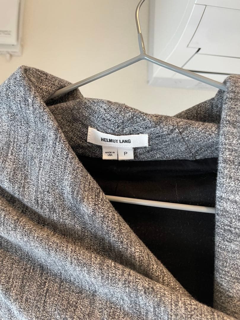 HELMUT LANG ジップアップ カットソー グレー