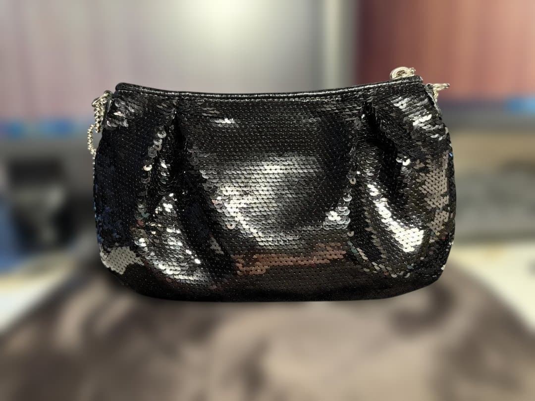 コーチ【美品】スパンコール パーティーバッグ 卒入学式