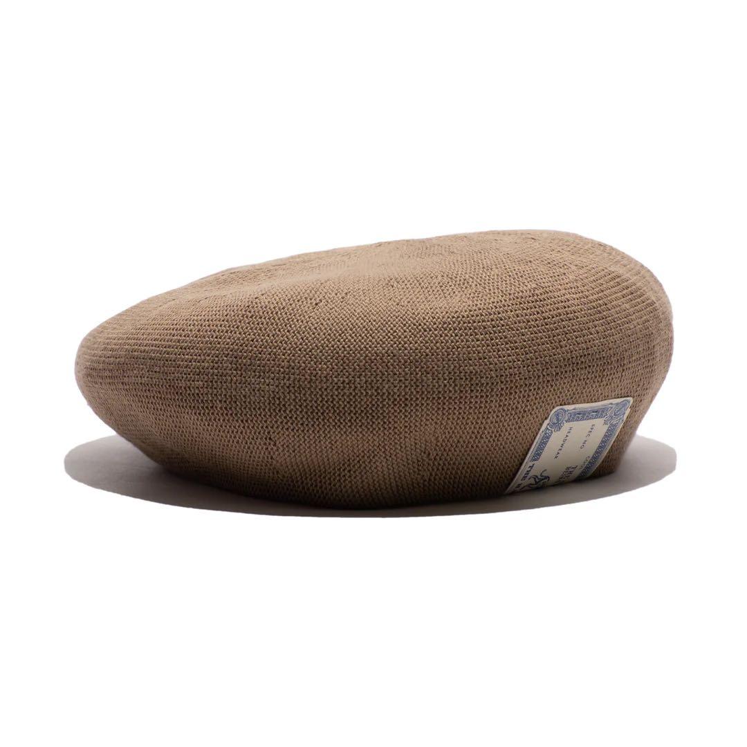 帽子 COTTON BASIC BERET - Moca D-01057