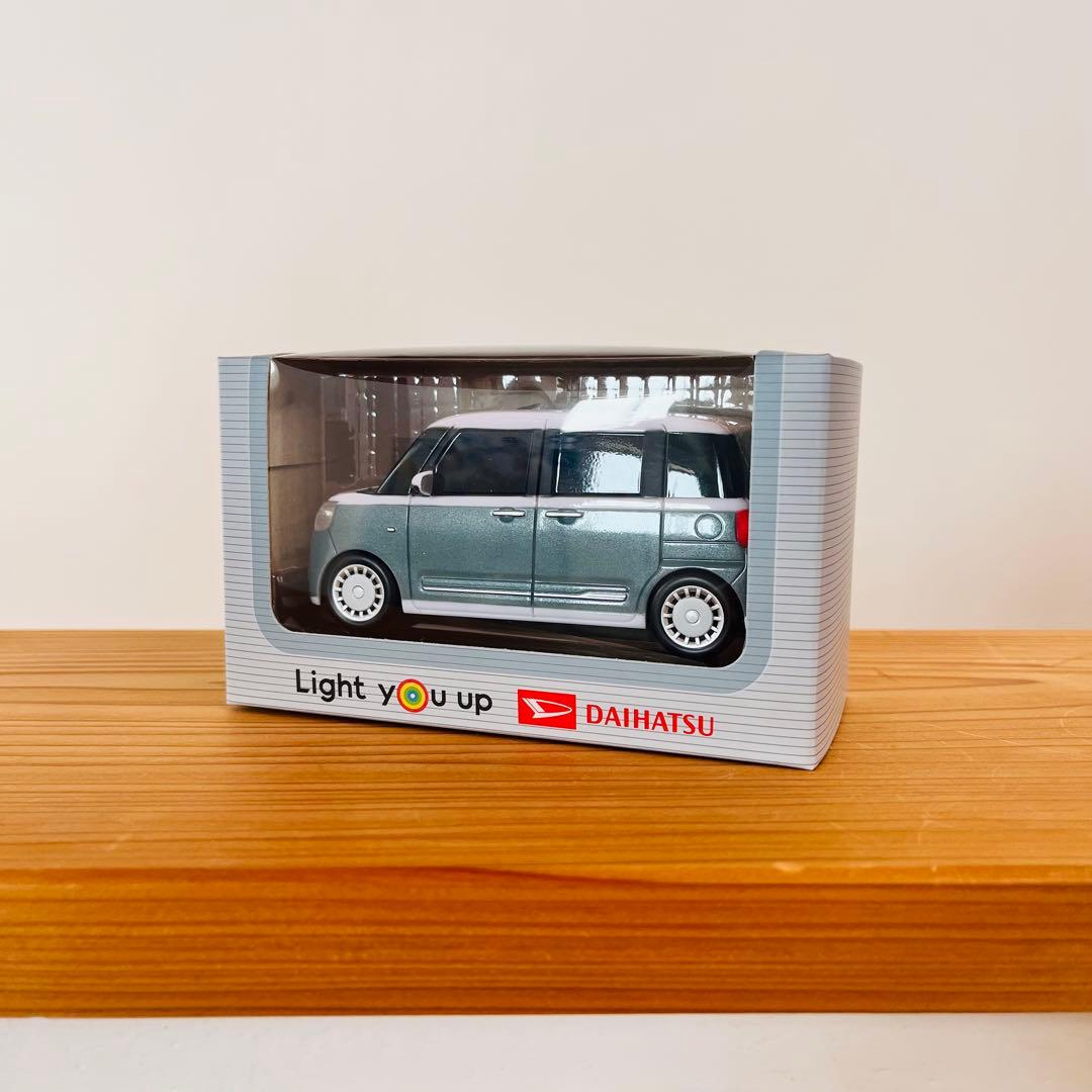 新品未開封◆DAIHATSUムーヴキャンバス◆プルバックカー◆レイクブルー