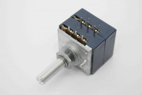 100K8個基板おまけ正規 アルプス  2連 ボリューム クリックなし RK27