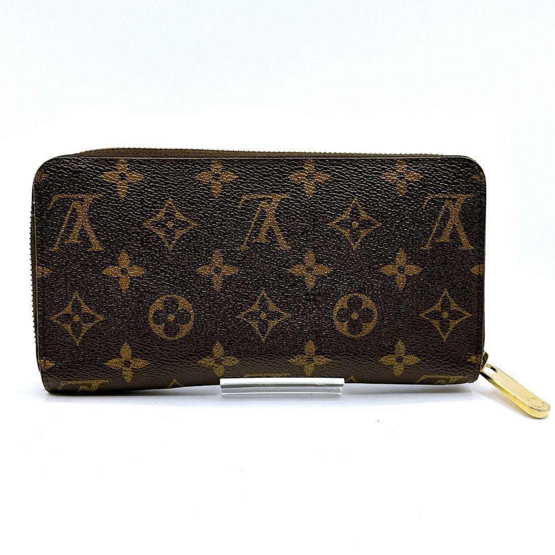 ルイヴィトン モノグラム M41895 ジッピーウォレット 長財布 フューシャ