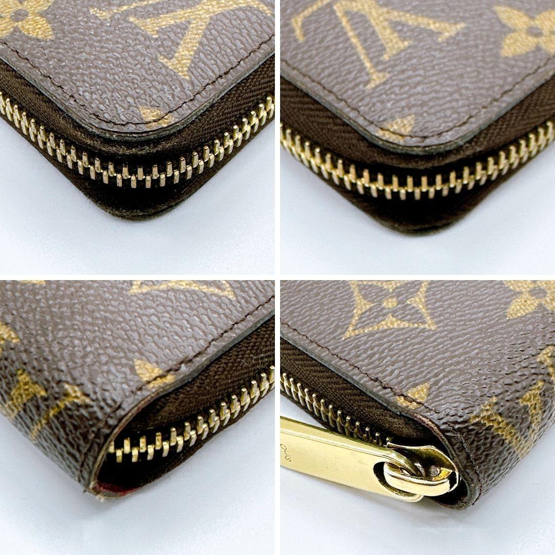 ルイヴィトン モノグラム M41895 ジッピーウォレット 長財布 フューシャ