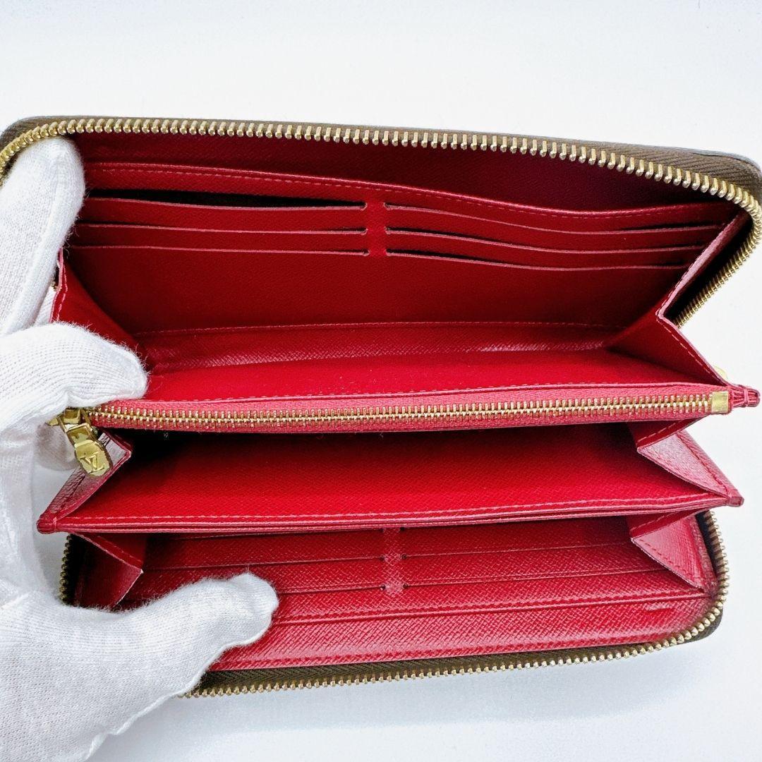 ルイヴィトン モノグラム M41895 ジッピーウォレット 長財布 フューシャ