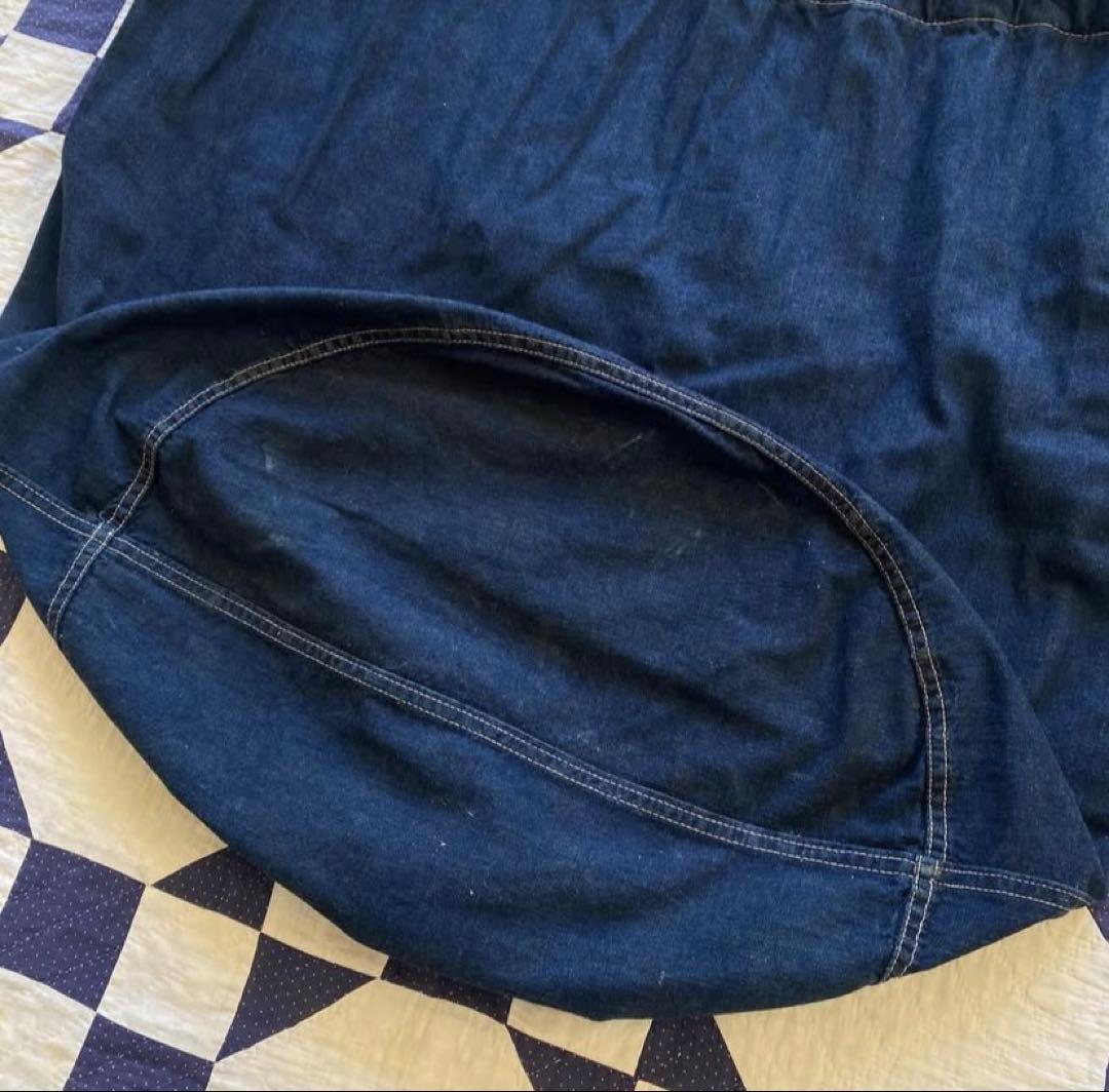 30s 40s 米軍実物 U.S.NAVY ビンテージ デニム ランドリーバッグ