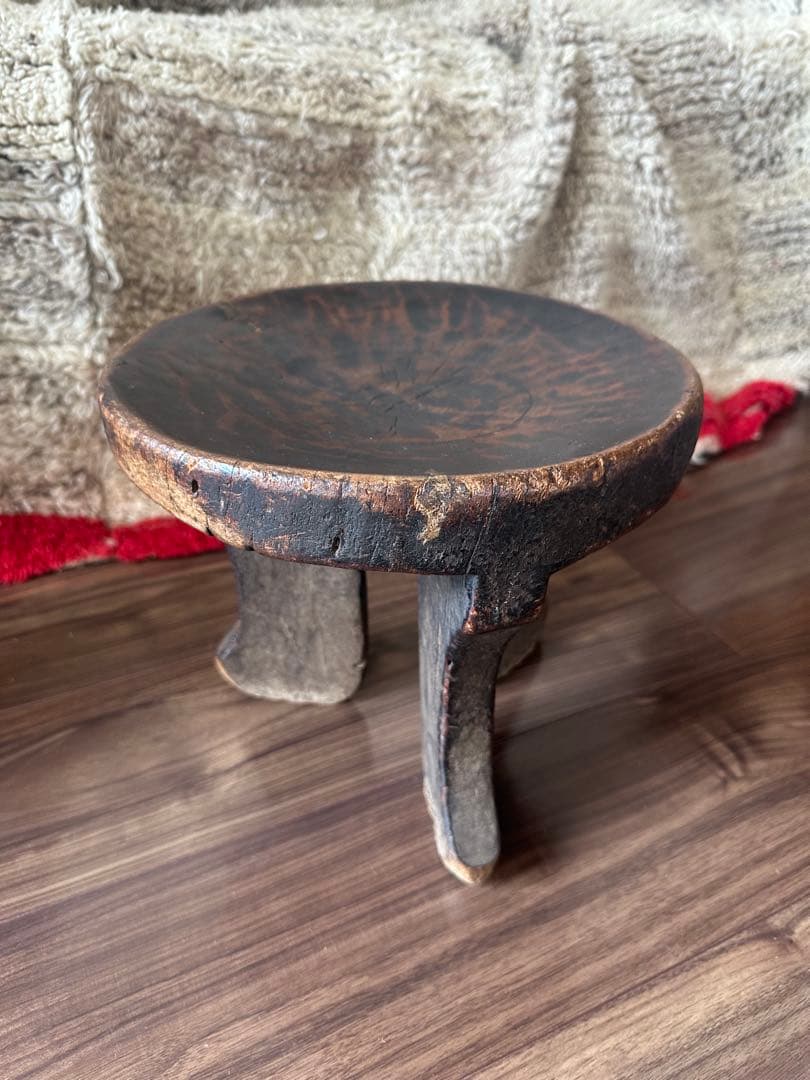 アンティーク　アフリカ　スツール　エチオピア　民藝　古民具 BEAMS