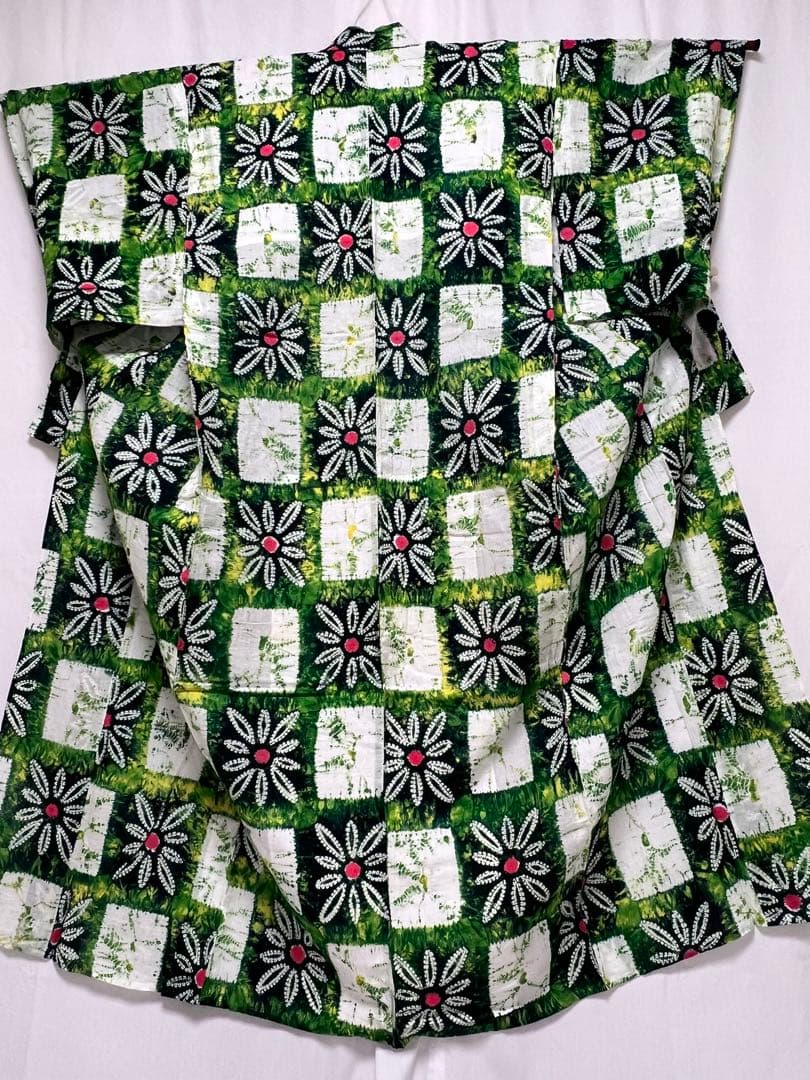 有松鳴海絞り　ゆかた