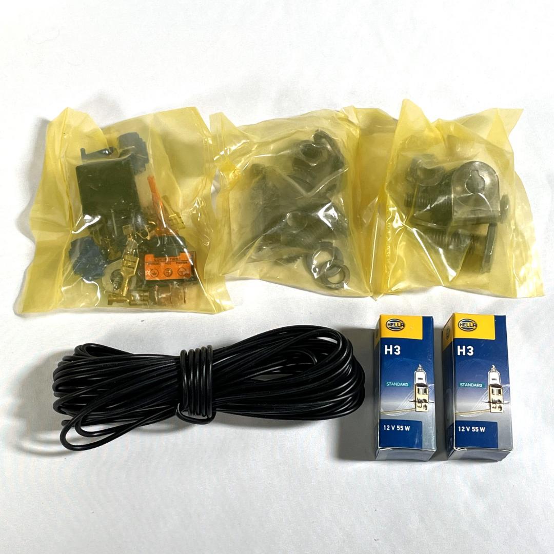 Hella ヘラー Comet 450 フォグランプ クリアーレンズ 2個セット