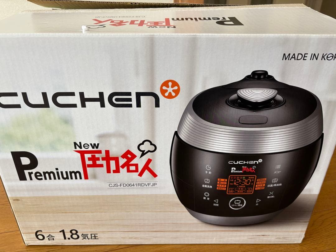 CUCHEN Premium炊飯器 CJS-FD0641RDVFJP 1.8L