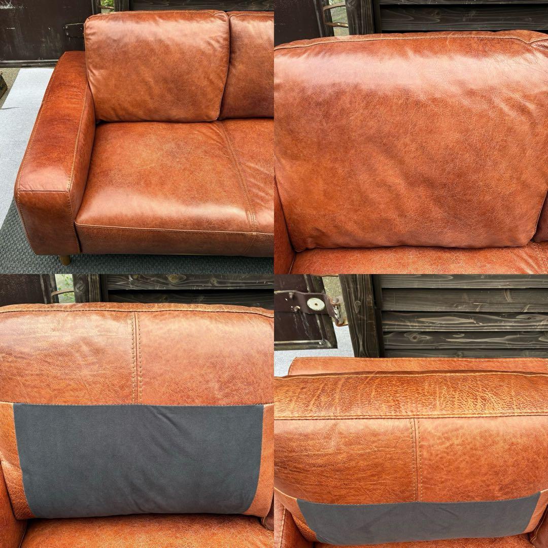 unico　SUABI　スアビ　3シーター　レザーソファ　仙台　宮城