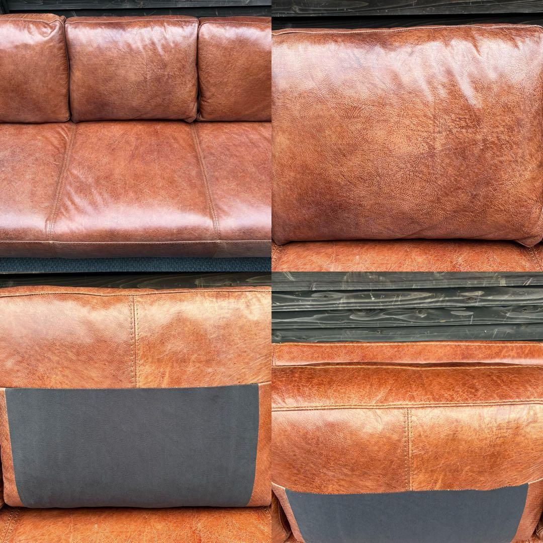 unico　SUABI　スアビ　3シーター　レザーソファ　仙台　宮城